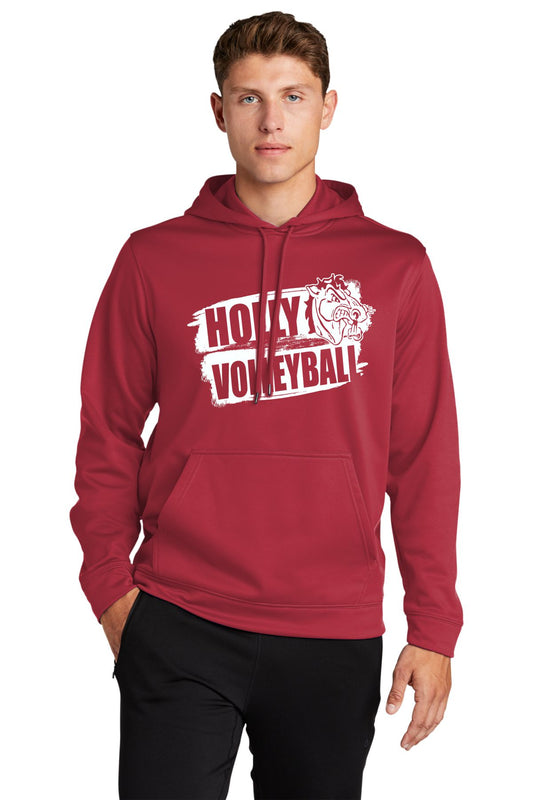 Holly Volleyball Performance Hooded Pullover