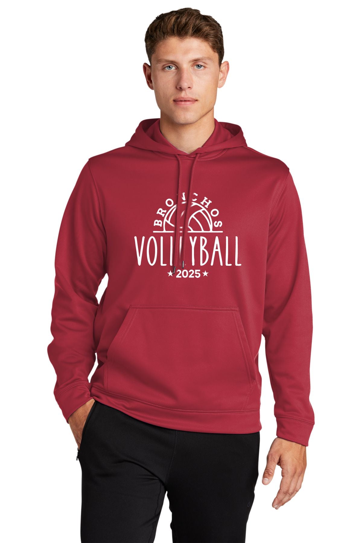Holly Volleyball Performance Hooded Pullover