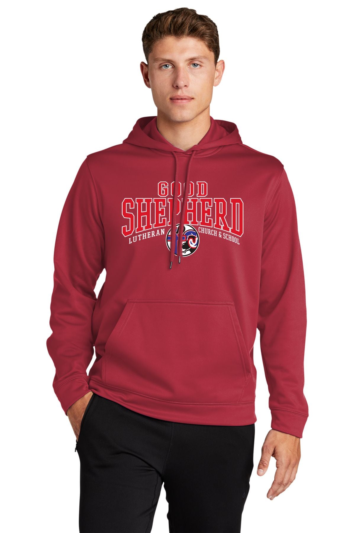 Good Shepherd Performance Hooded Pullover