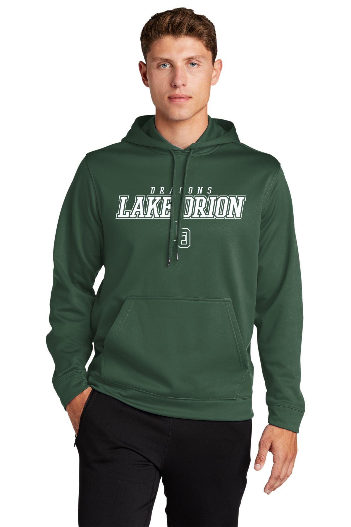 Lake Orion LO Performance Hooded Pullover