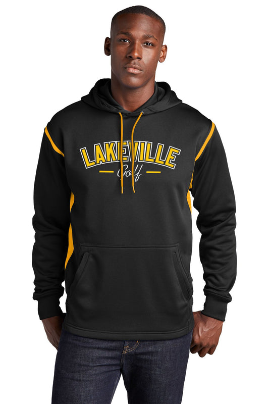 Lakeville Golf Tech Fleece Colorblock Hooded Sweatshirt