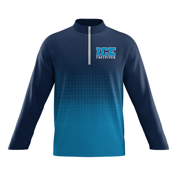 ICE Fastpitch Fully Sublimated 1/4 Zip