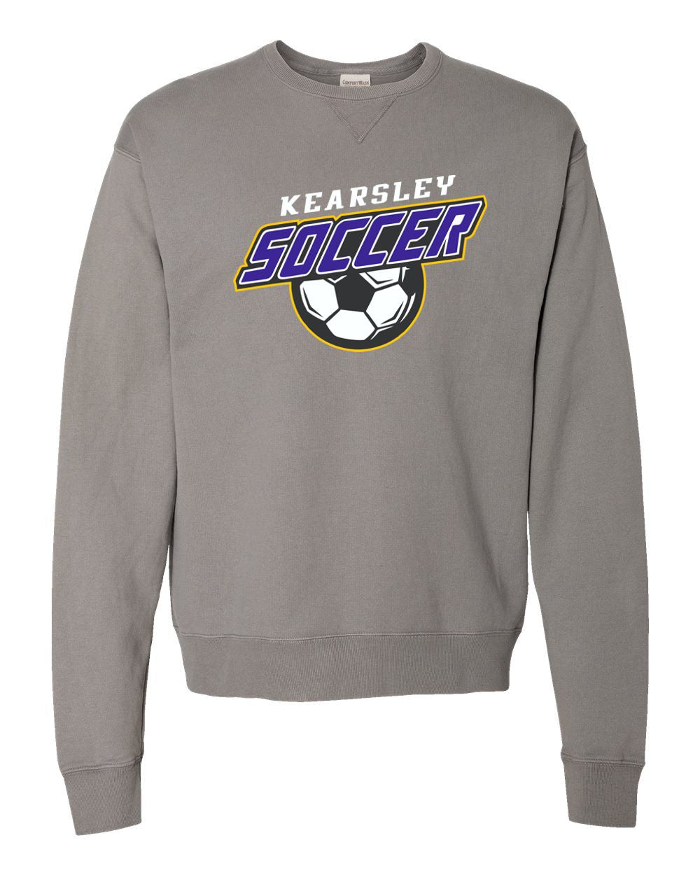 Kearsley Soccer Garment-Dyed Crewneck Sweatshirt