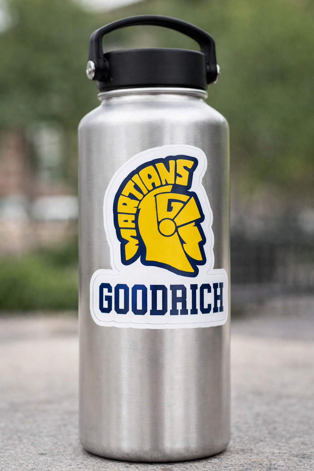 Goodrich Martians Big Sticker