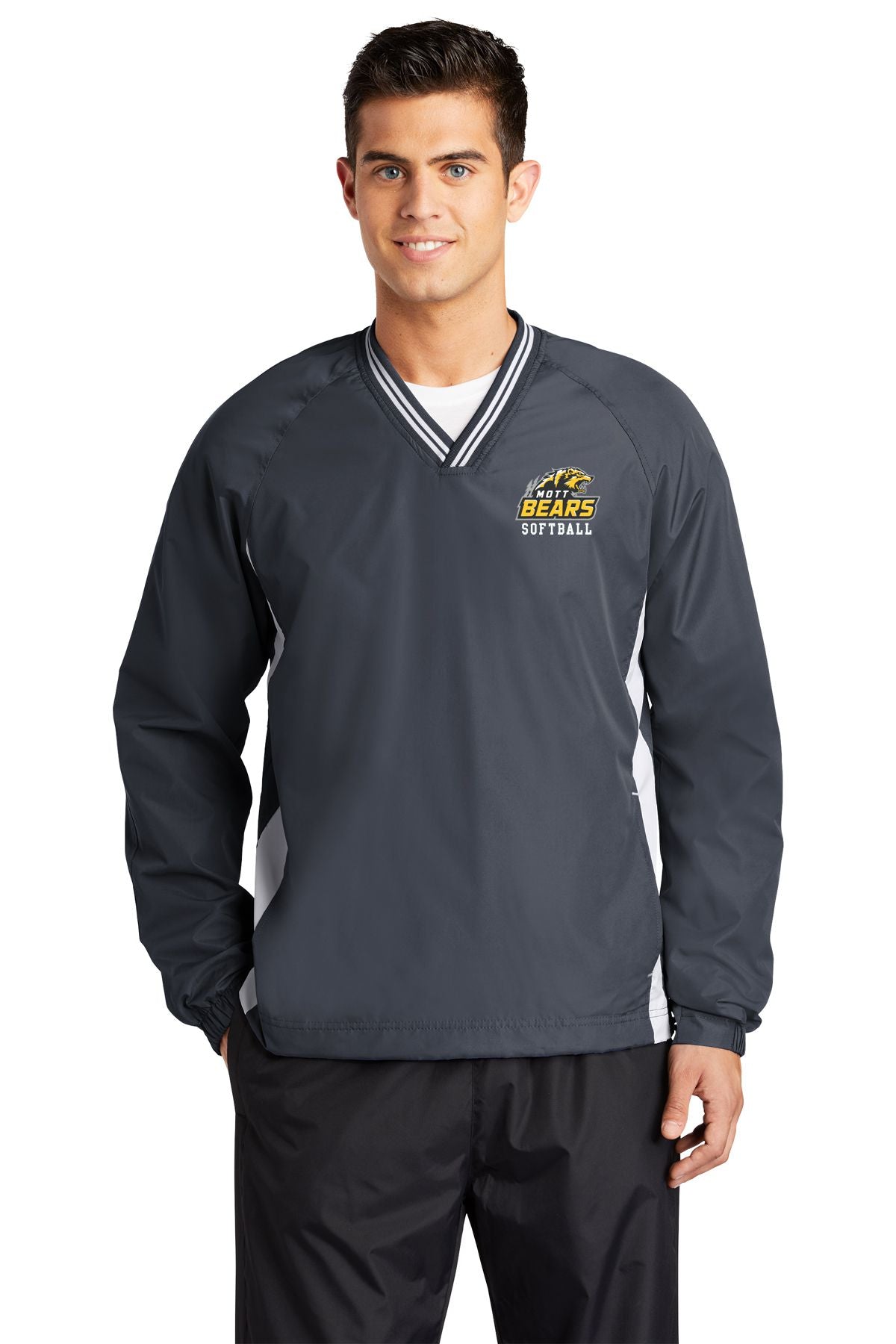Mott CC Softball Windbreaker Pullover