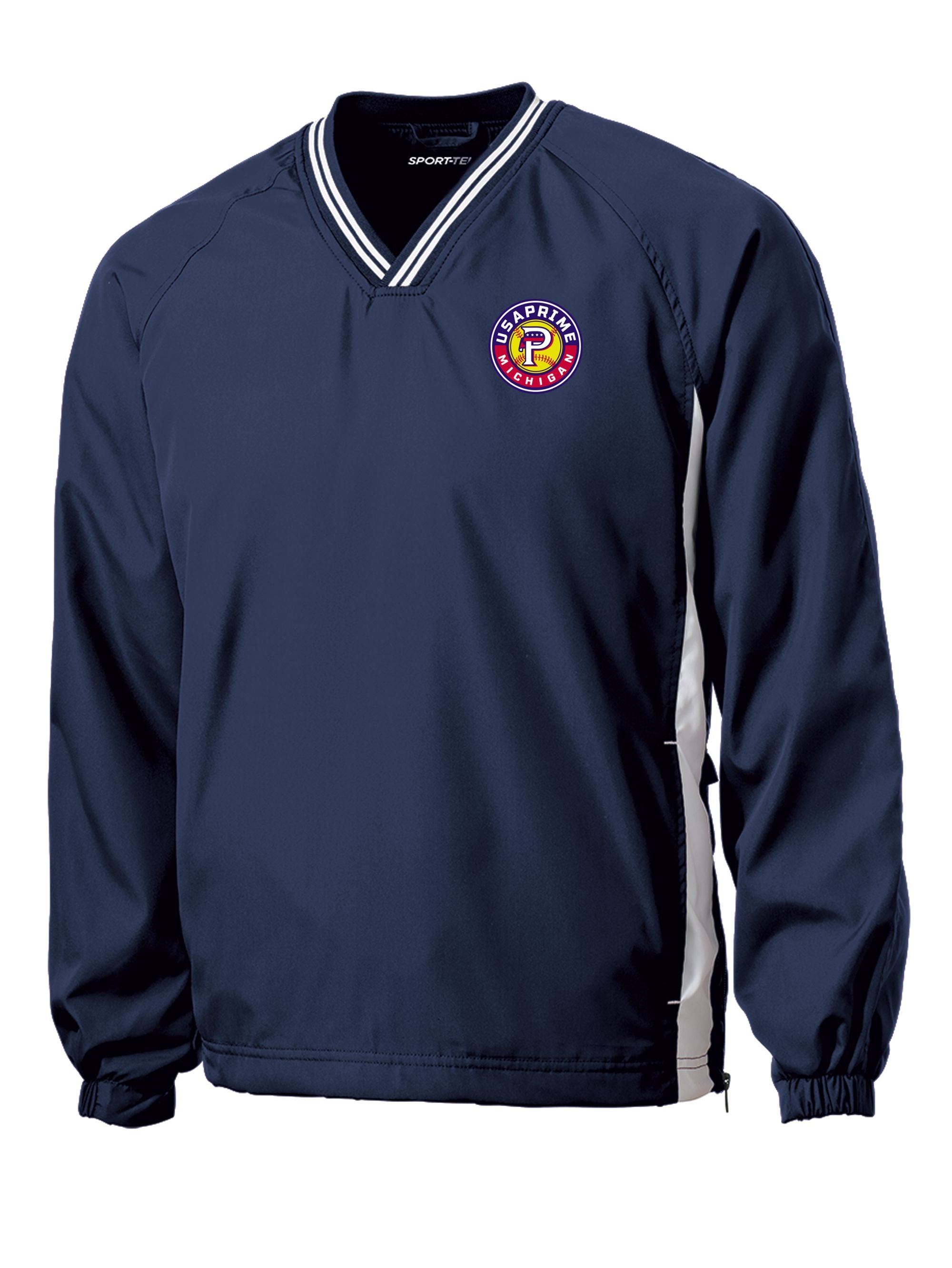 USA Prime Softball Windbreaker Pullover