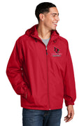 Dryden Volleyball Sport-Tek® Colorblock Hooded Raglan Jacket