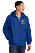 Kearsley Track & Field Sport-Tek® Colorblock Hooded Raglan Jacket