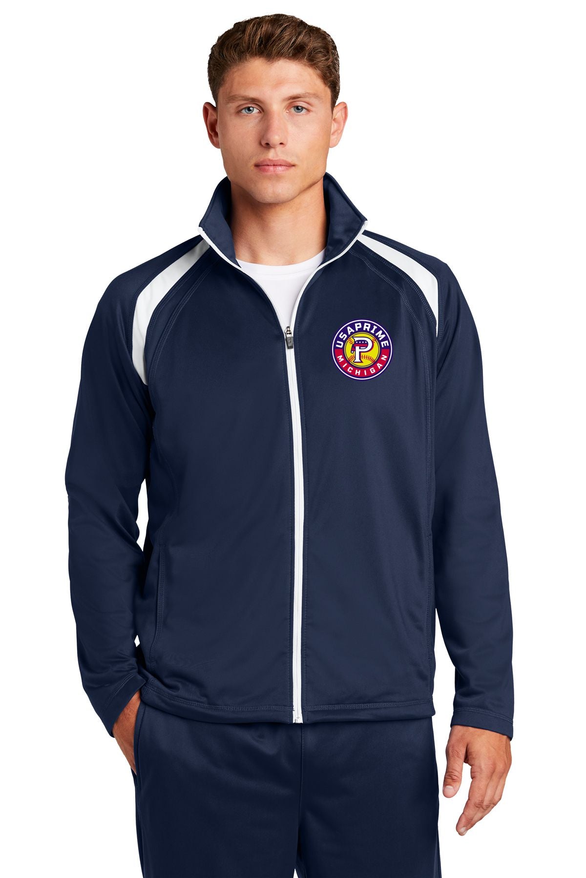 USA Prime Softball Tricot Track Jacket