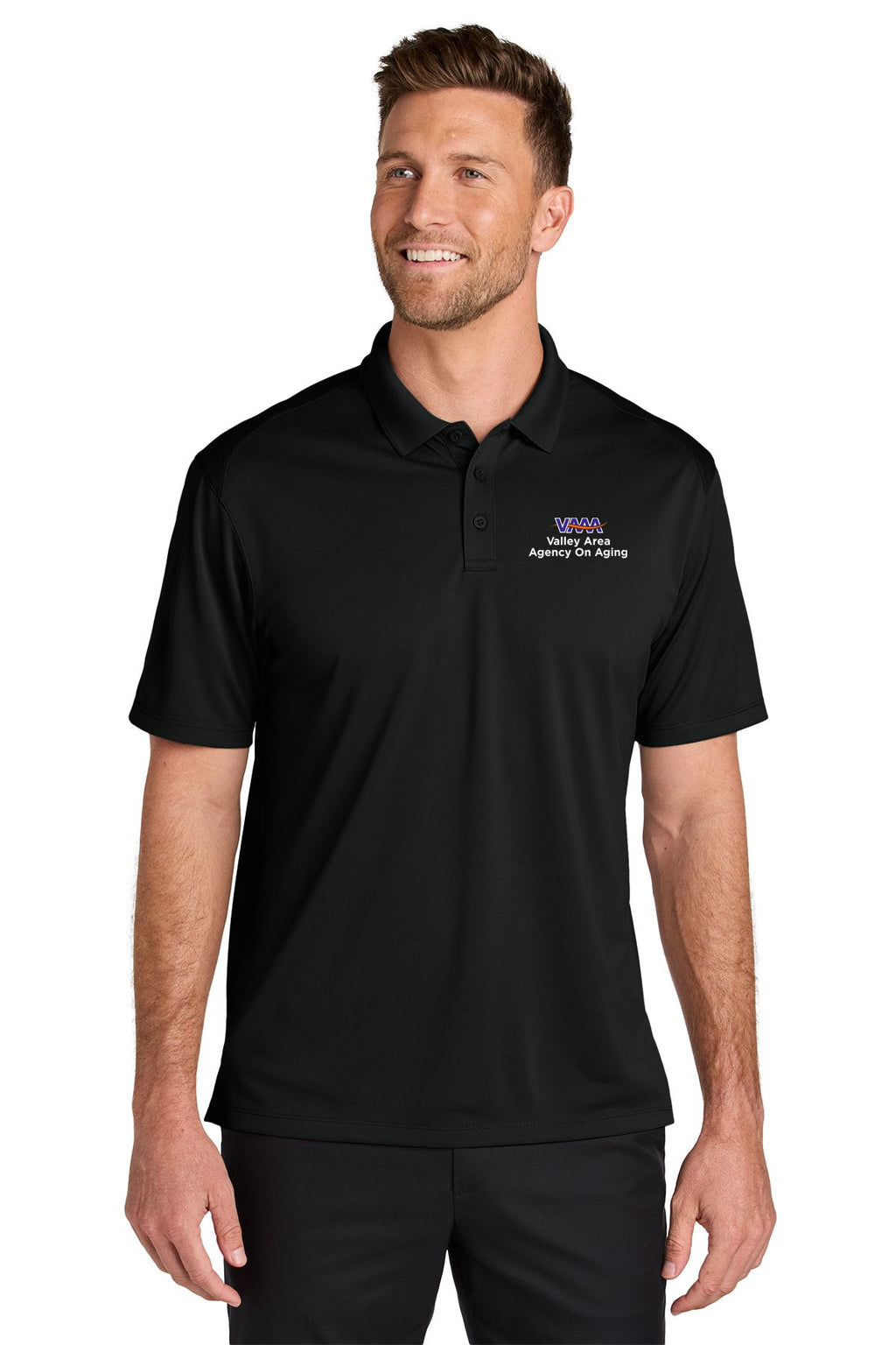 Valley Area Agency On Aging Wearever Performance Pique Polo
