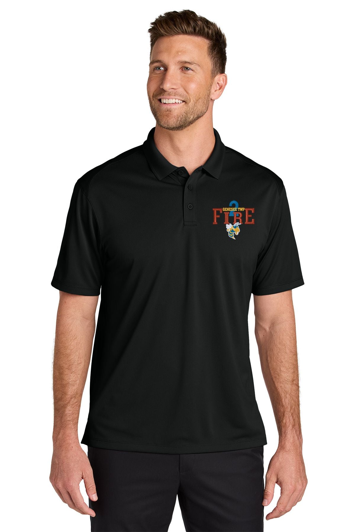 Genesee TWP Fire Department Wearever Performance Pique Polo