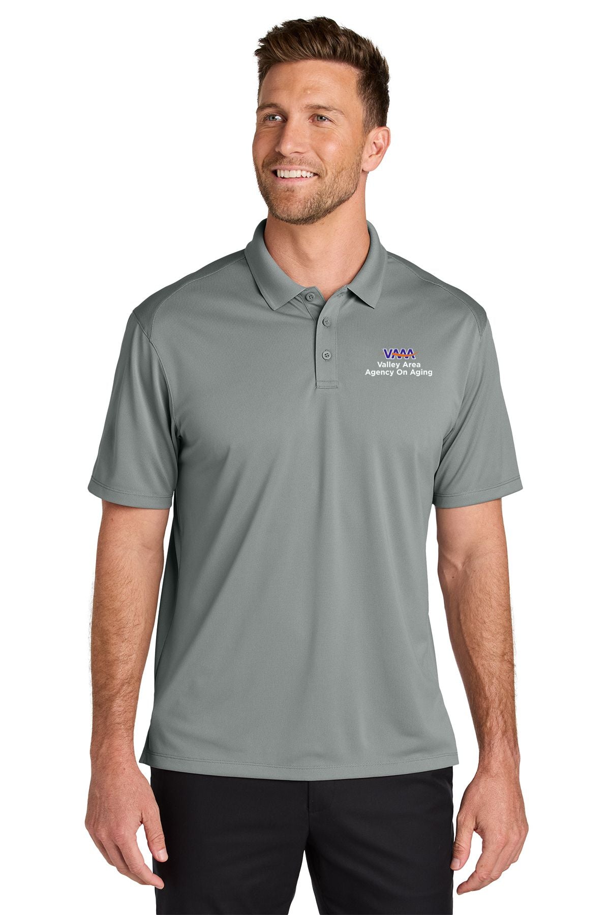 Valley Area Agency On Aging Wearever Performance Pique Polo