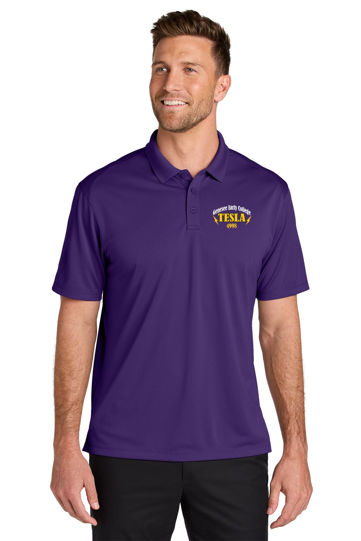 Tesla 4998 Wearever Performance Pique Polo