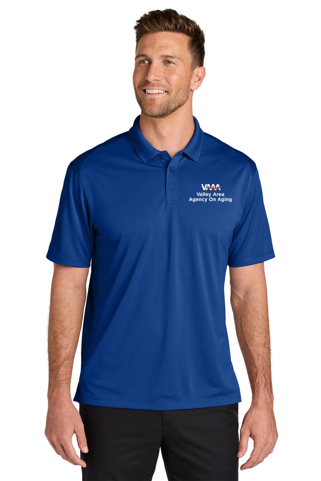 Valley Area Agency On Aging Wearever Performance Pique Polo