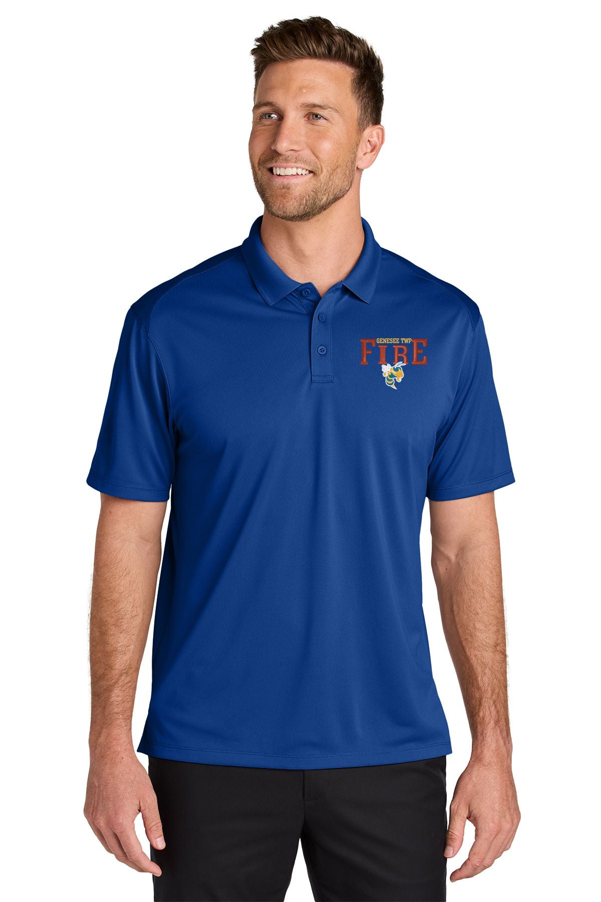 Genesee TWP Fire Department Wearever Performance Pique Polo