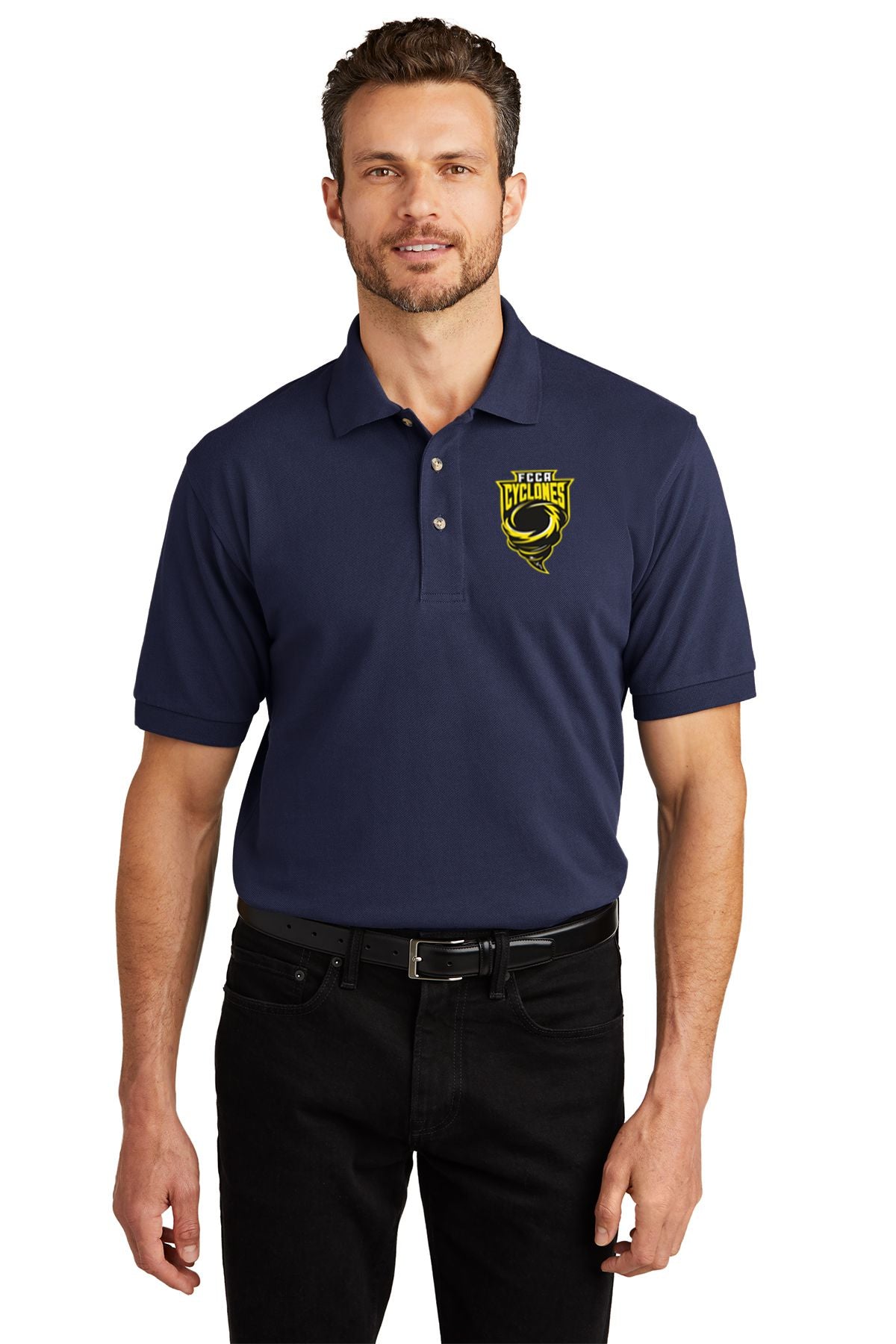 FCCA Heavyweight Cotton Pique Polo