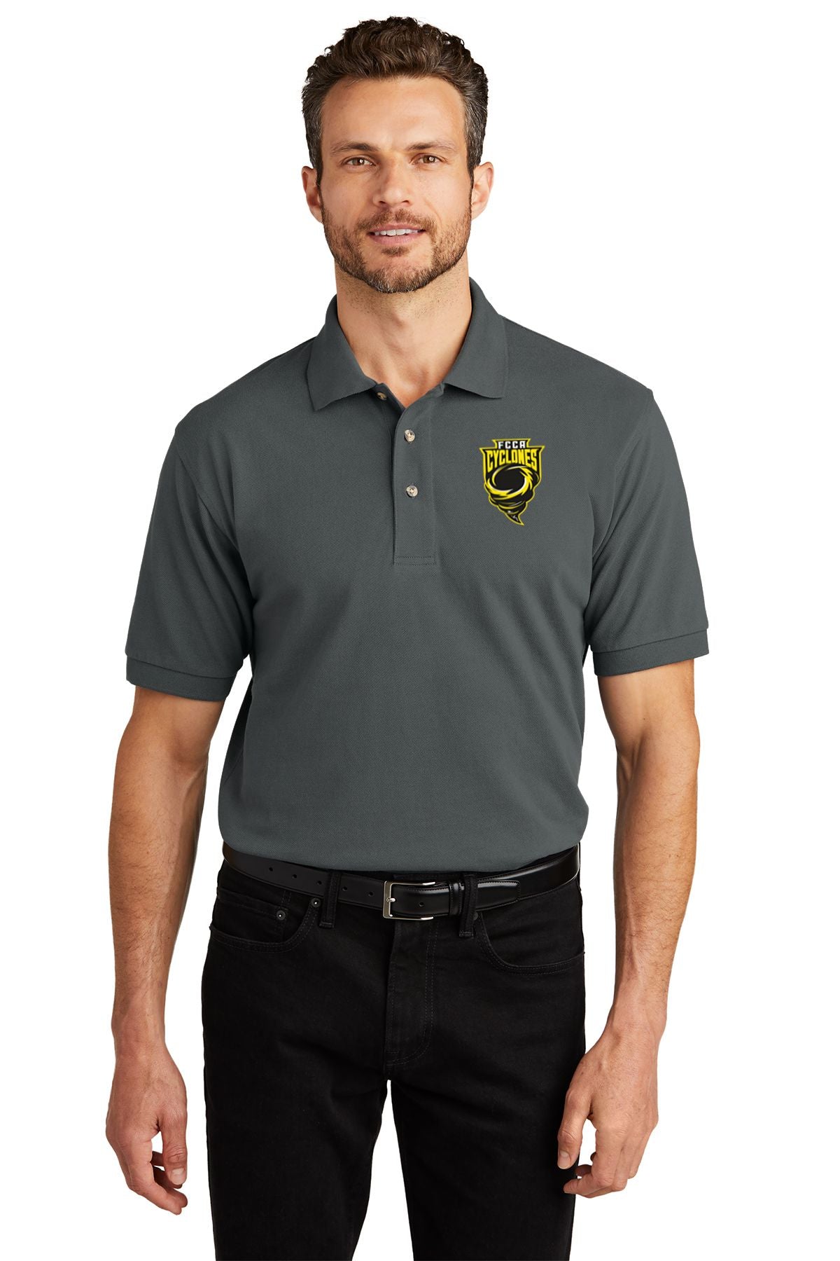 FCCA Heavyweight Cotton Pique Polo