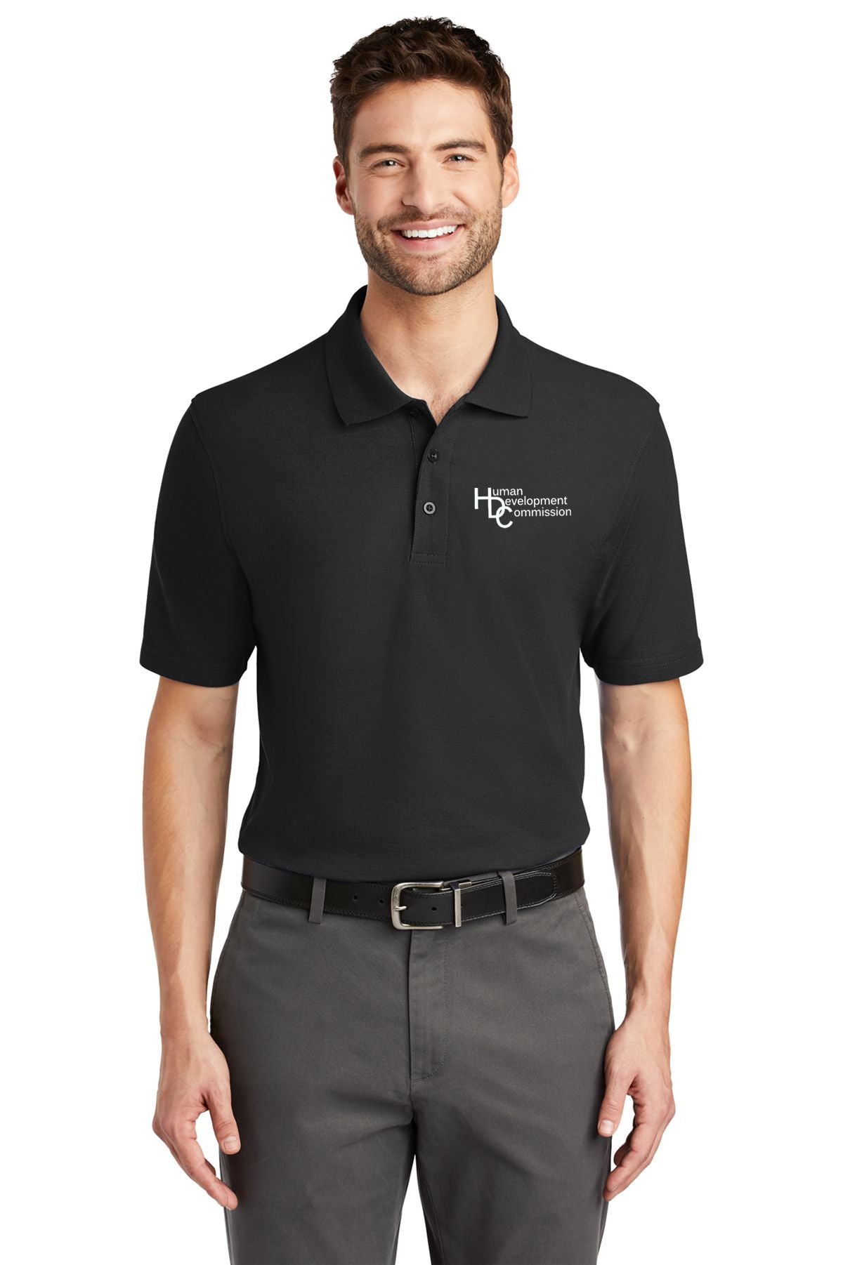 Human Development Commission Port Authority® Tall Silk Touch™ Performance Polo