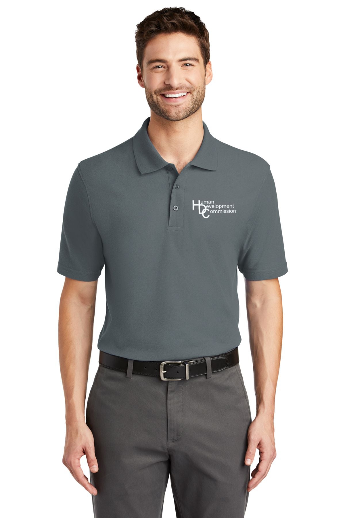 Human Development Commission Port Authority® Tall Silk Touch™ Performance Polo