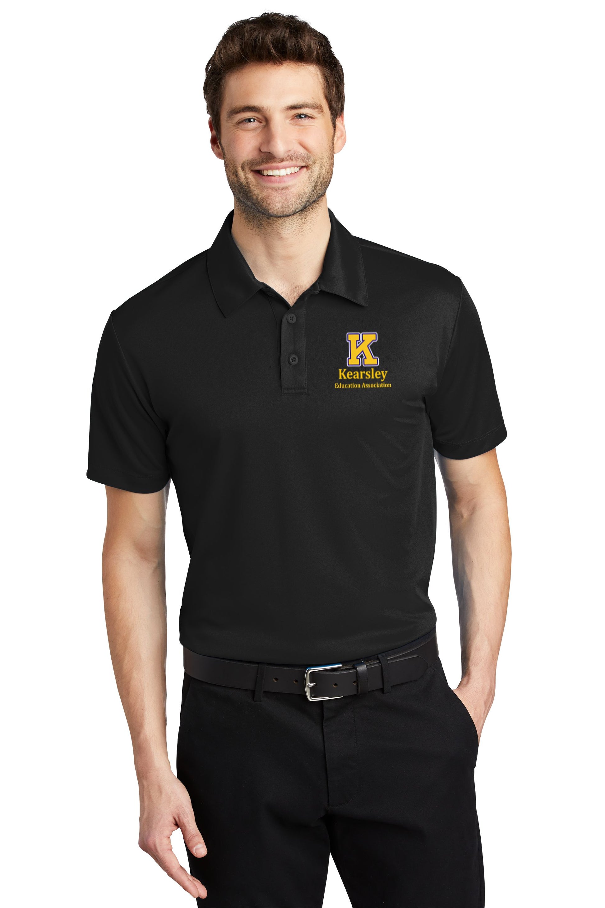 Kearsley Education Association Silk Touch™ Performance Polo