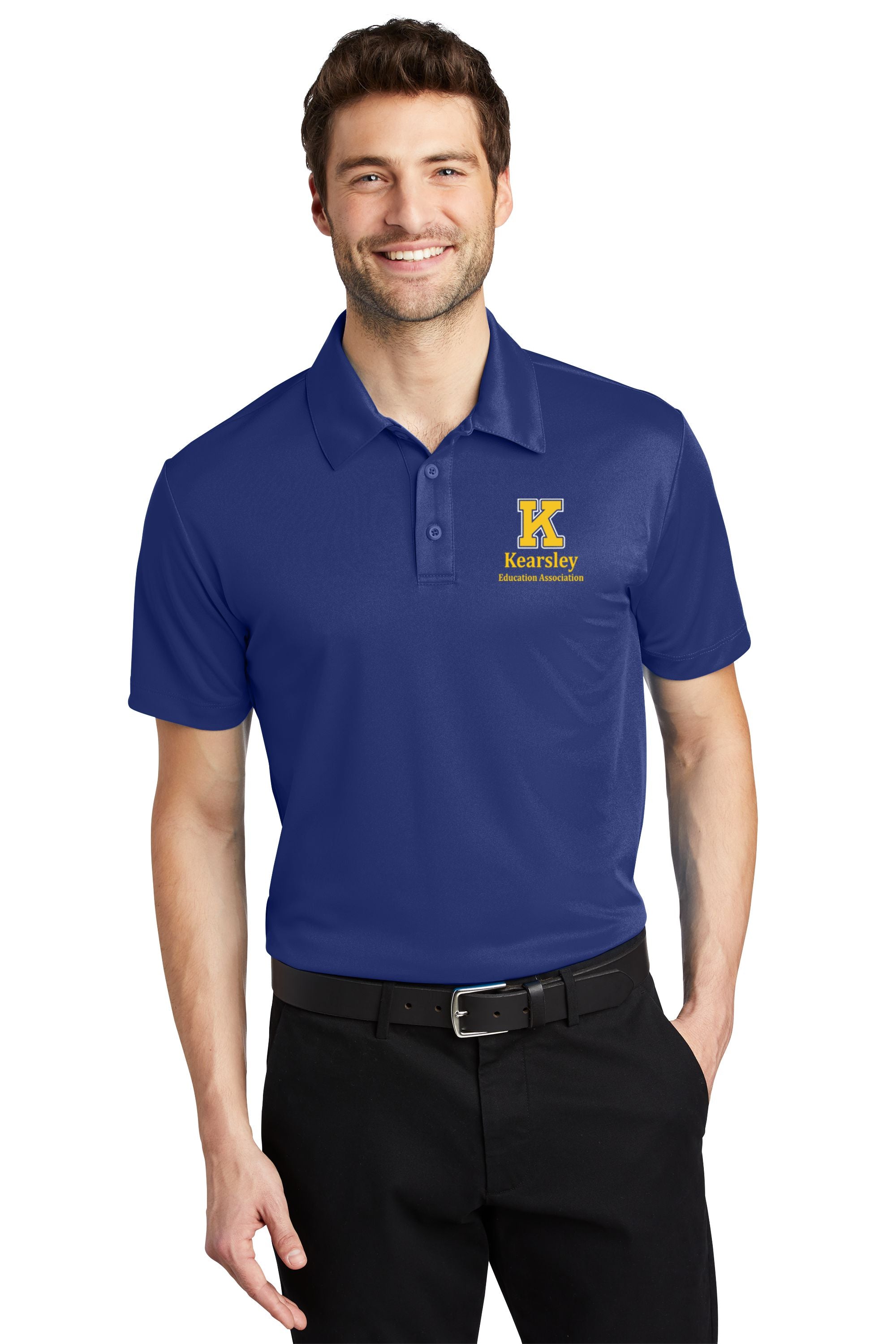 Kearsley Education Association Silk Touch™ Performance Polo