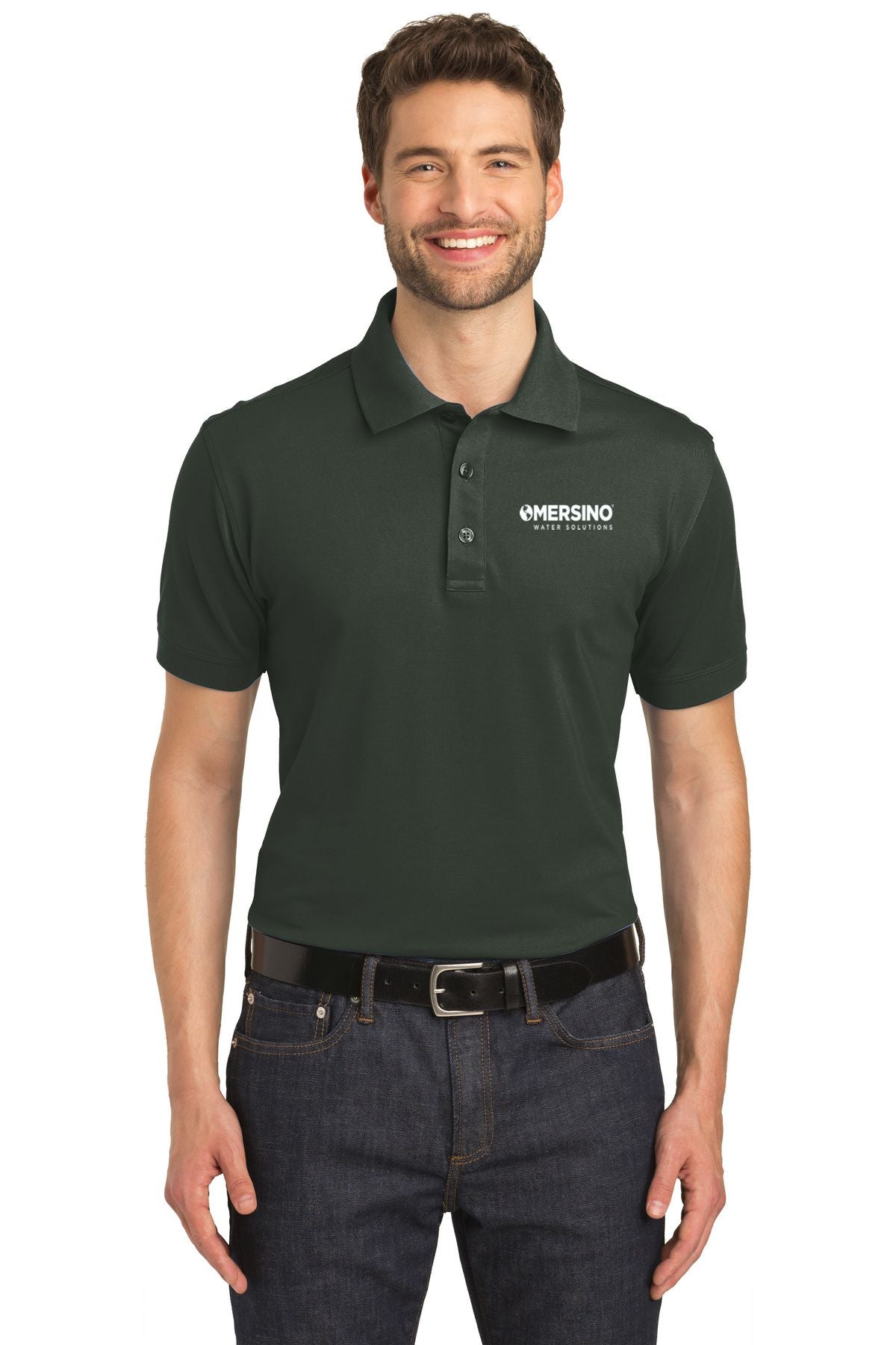 Mersino Port Authority® Stretch Pique Polo