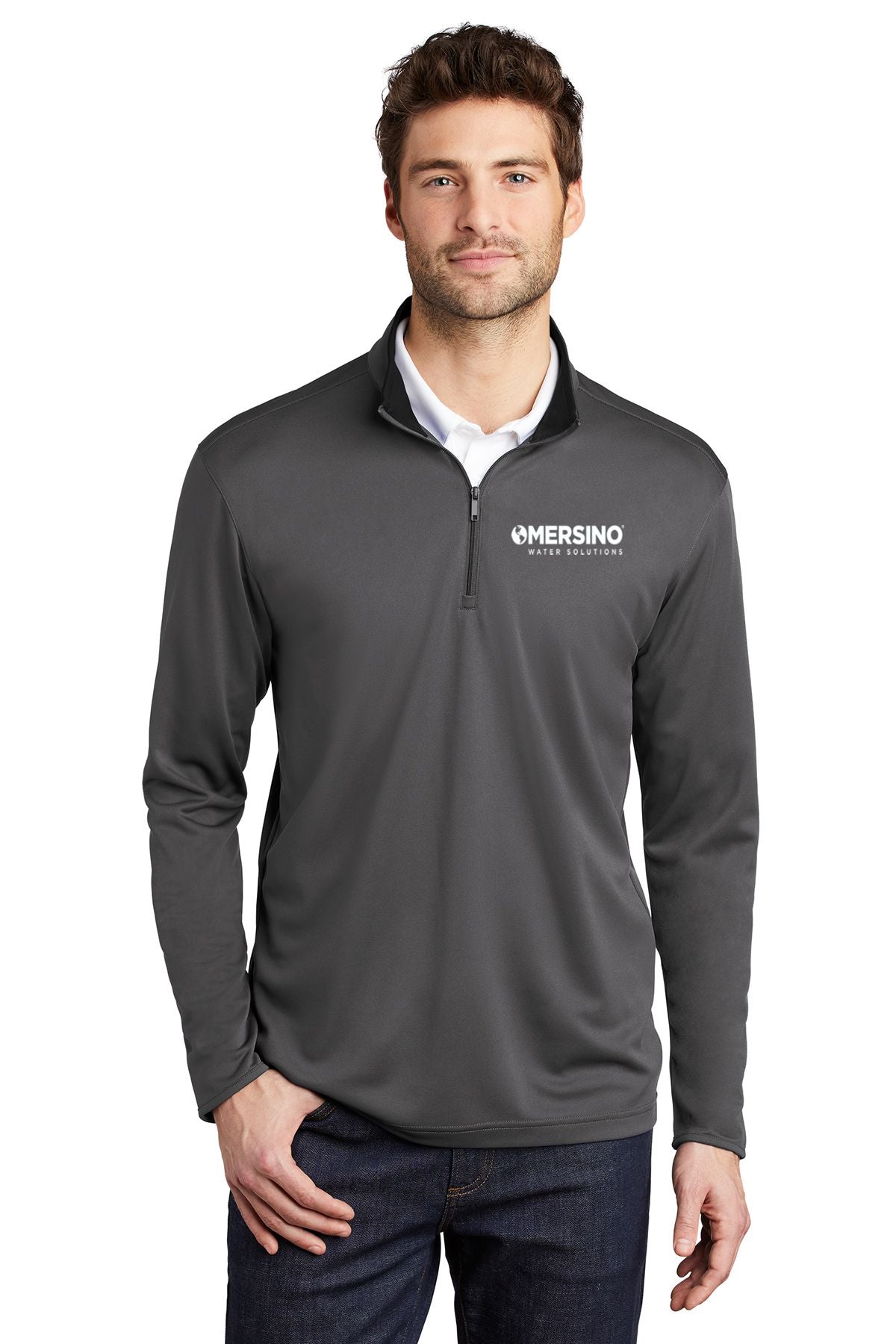 Mersino Port Authority ® Silk Touch ™ Performance 1/4-Zip