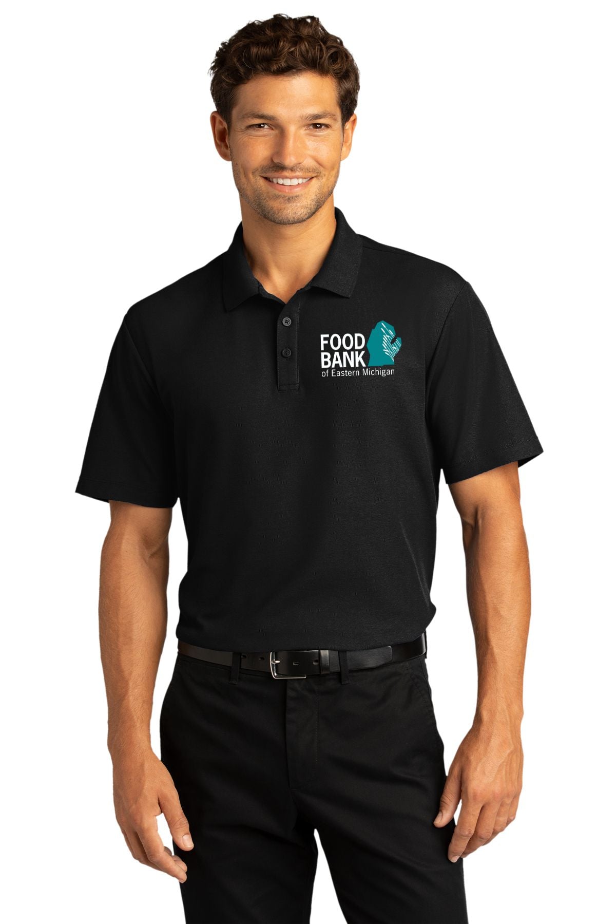 Food Bank of Eastern Michigan SuperPro React™ Polo