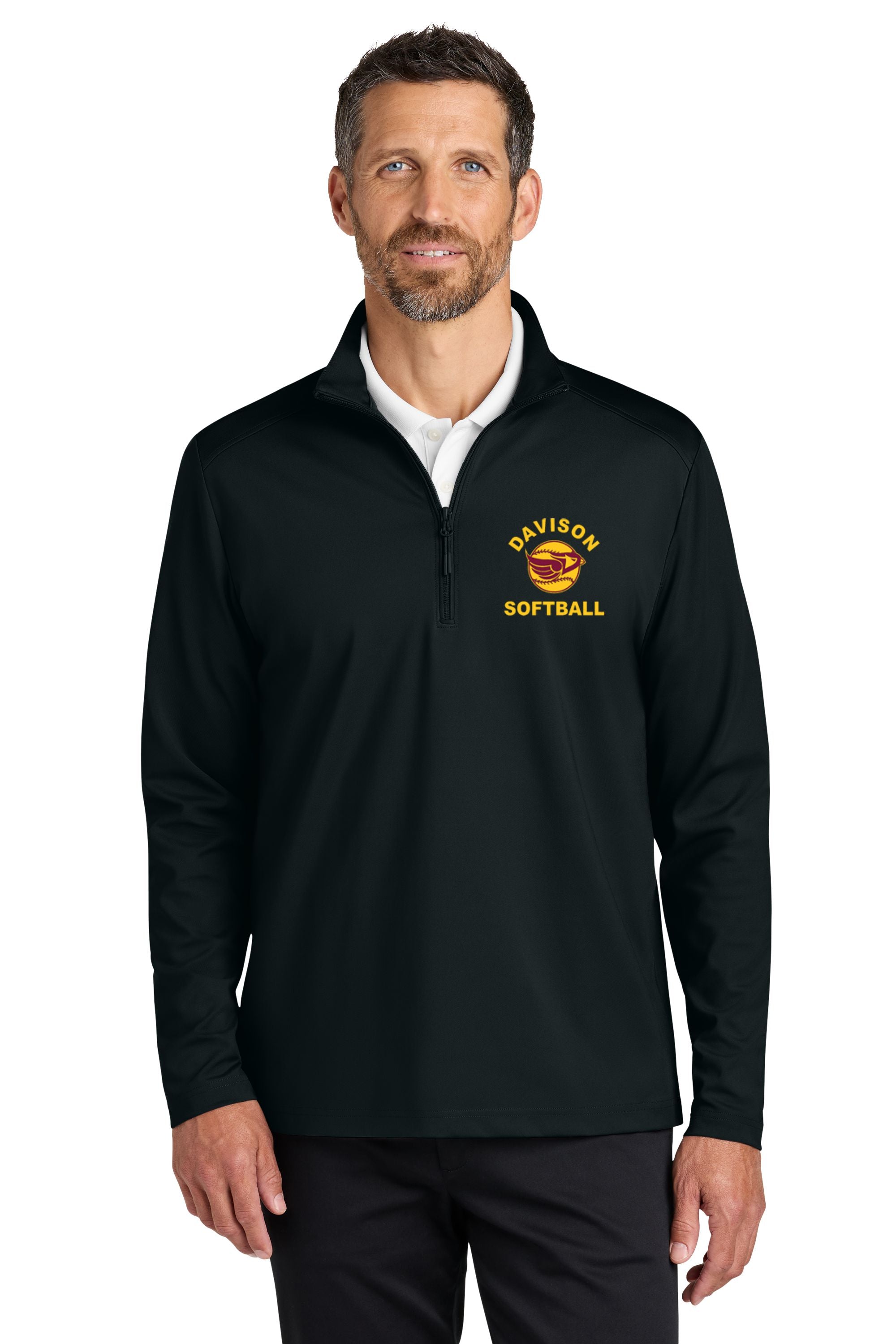 Davison Softball C-FREE® Double Knit 1/4-Zip