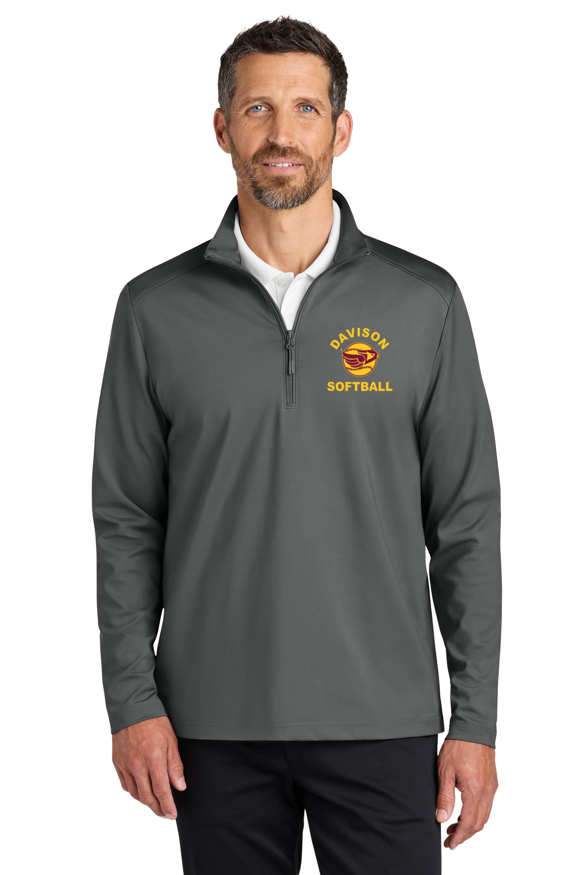 Davison Softball C-FREE® Double Knit 1/4-Zip