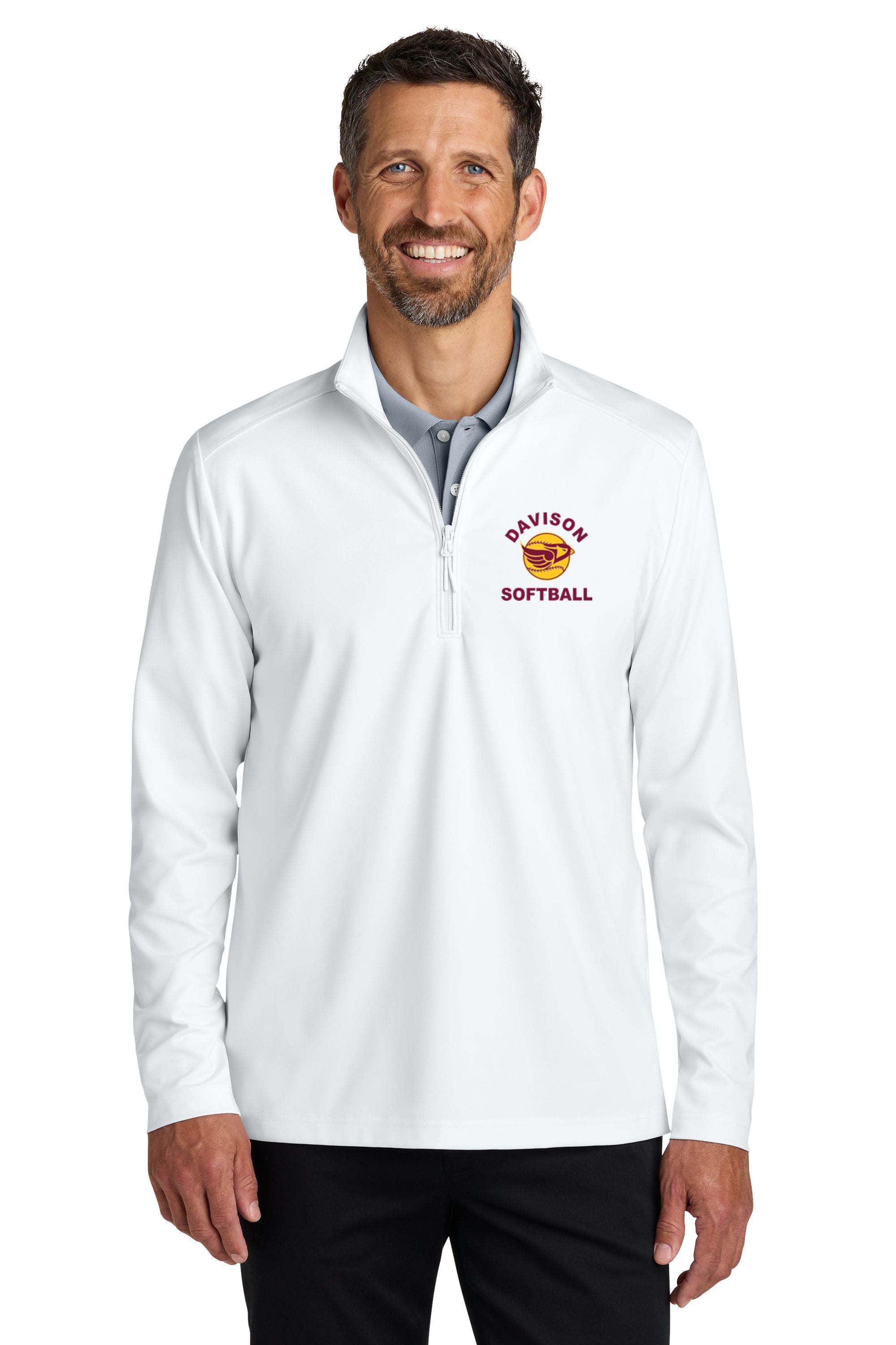 Davison Softball C-FREE® Double Knit 1/4-Zip