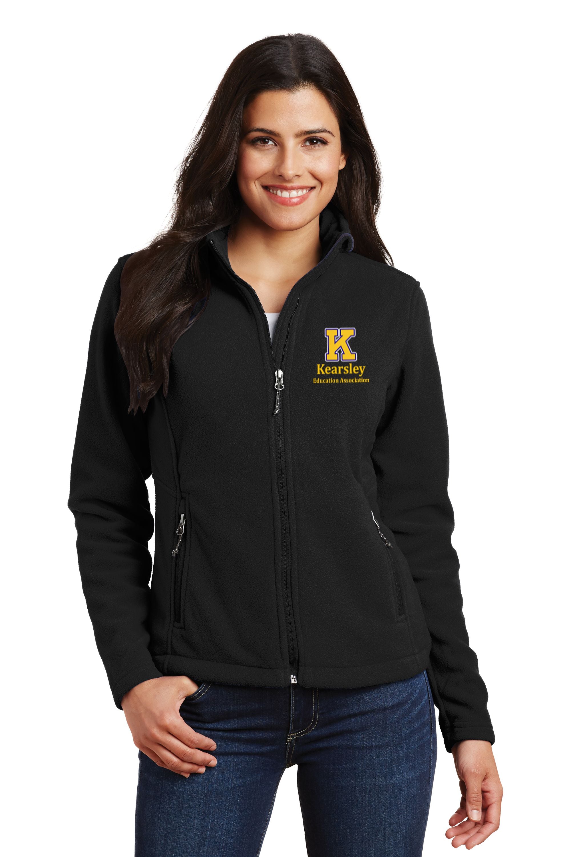 Kearsley Education Association Fleece Full Zip Jacket