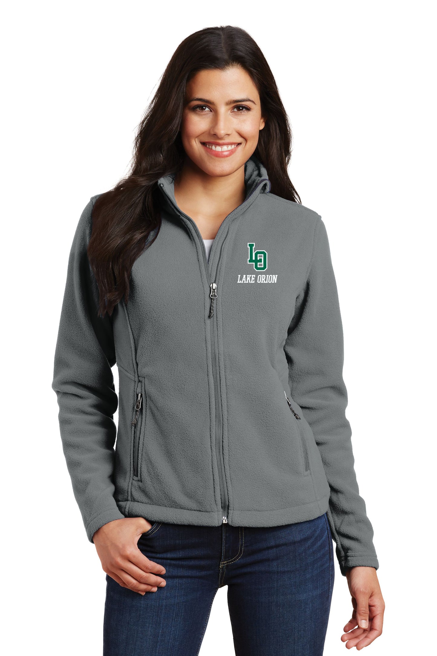 Lake Orion Ladies Fleece Full Zip Jacket