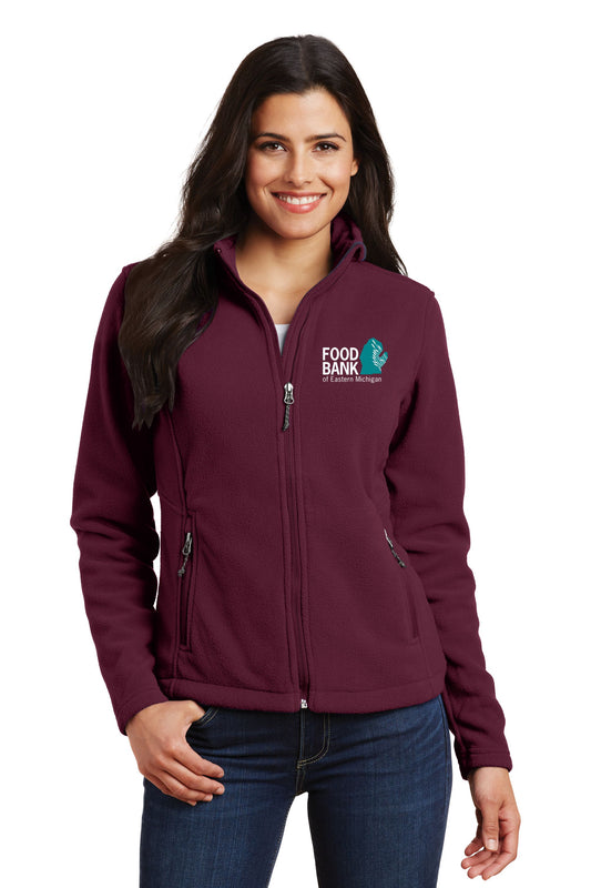 Food Bank of Eastern Michigan Ladies Value Fleece Jacket