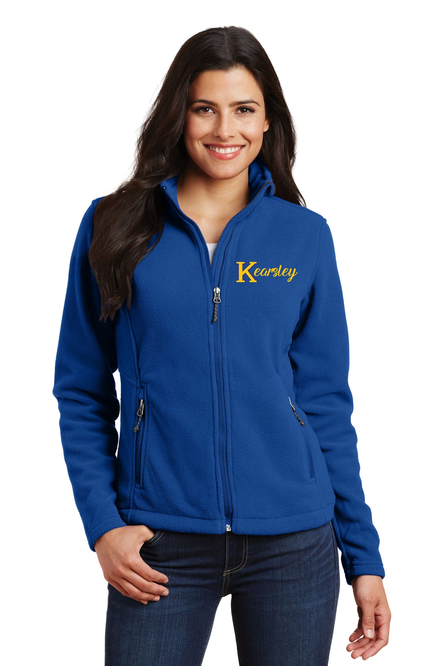 Kearsley Hornets Ladies Fleece Full Zip Jacket