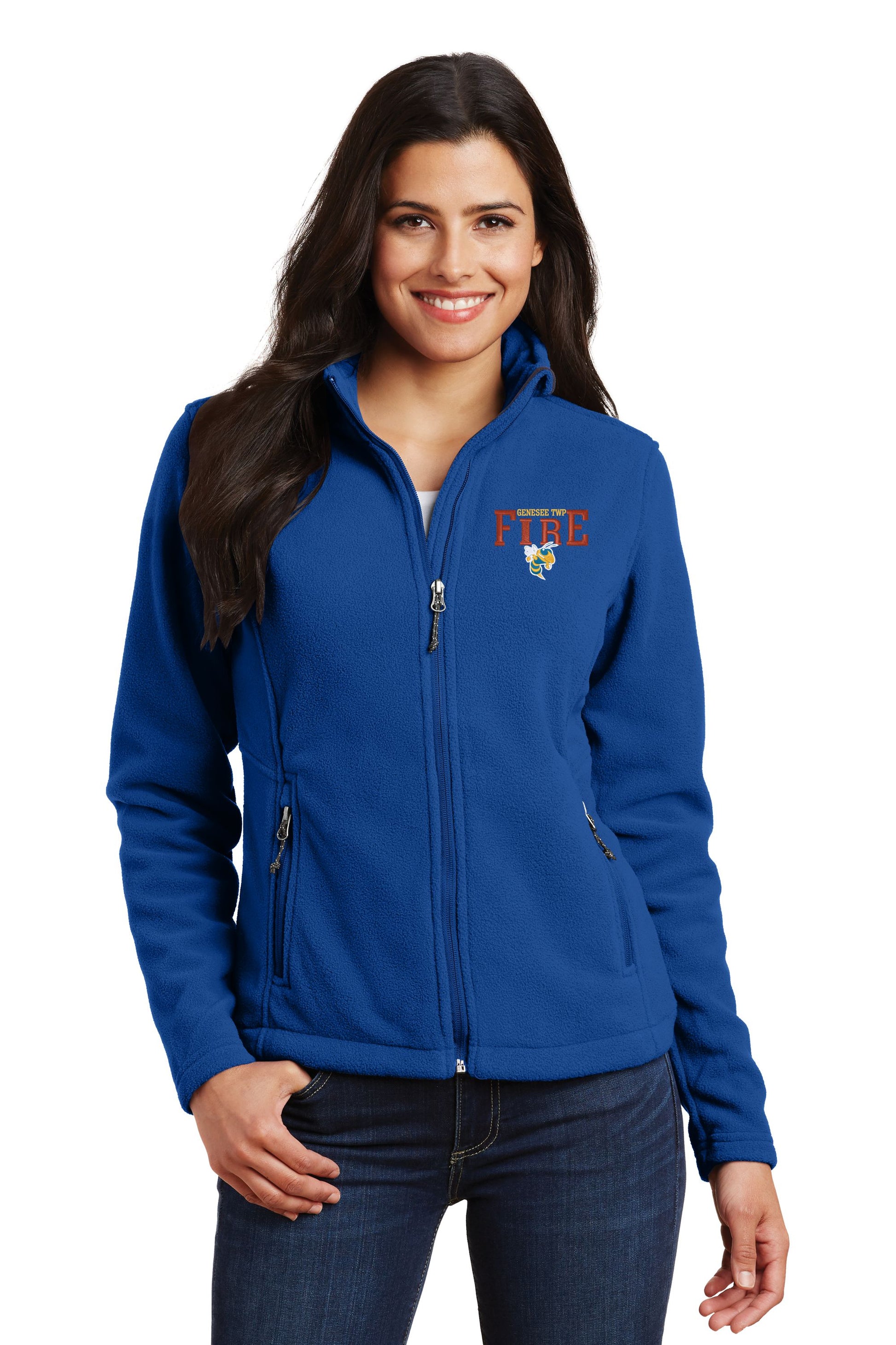 Genesee TWP Fire Department Fleece Full Zip Jacket