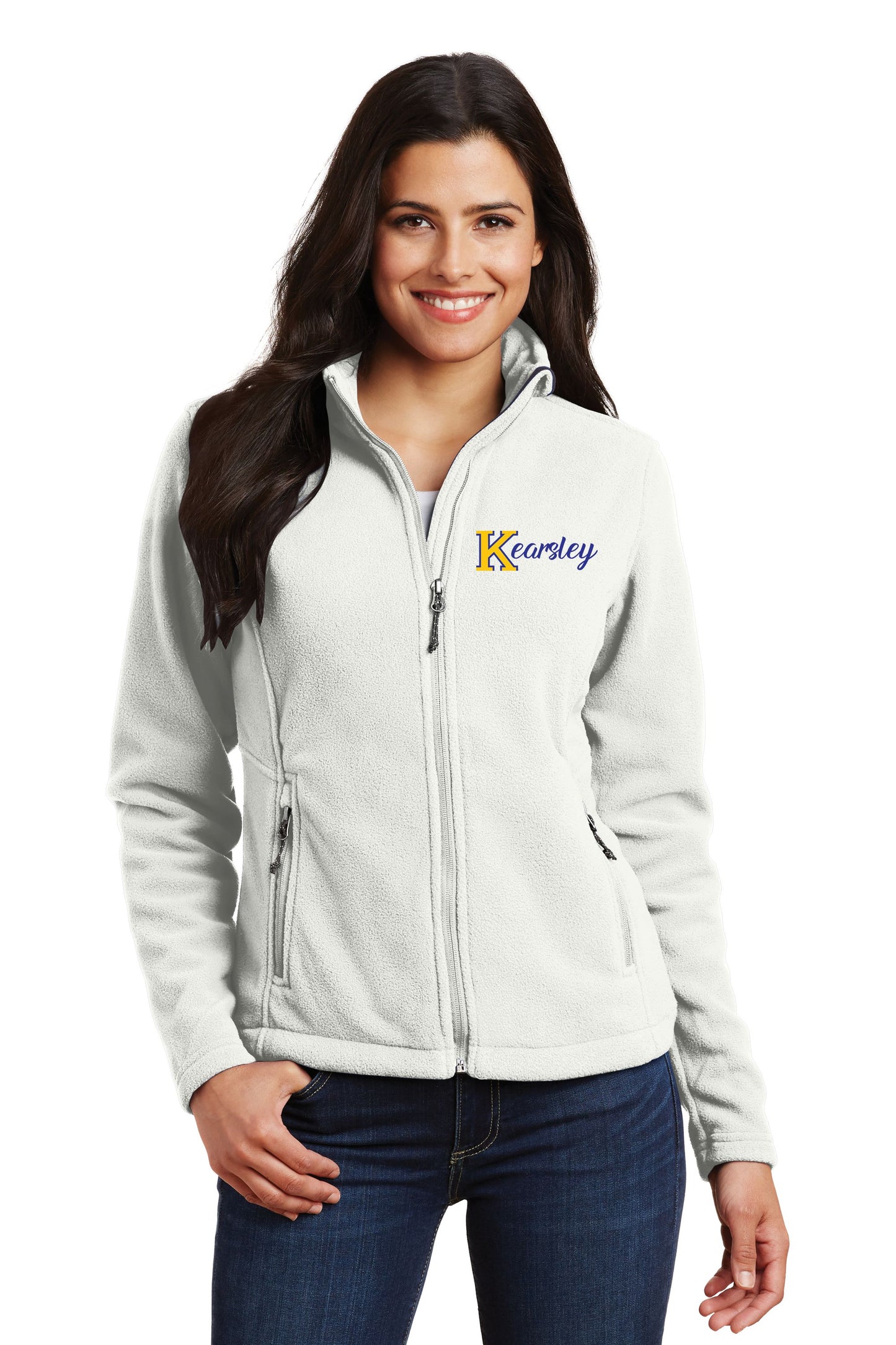 Kearsley Hornets Ladies Fleece Full Zip Jacket