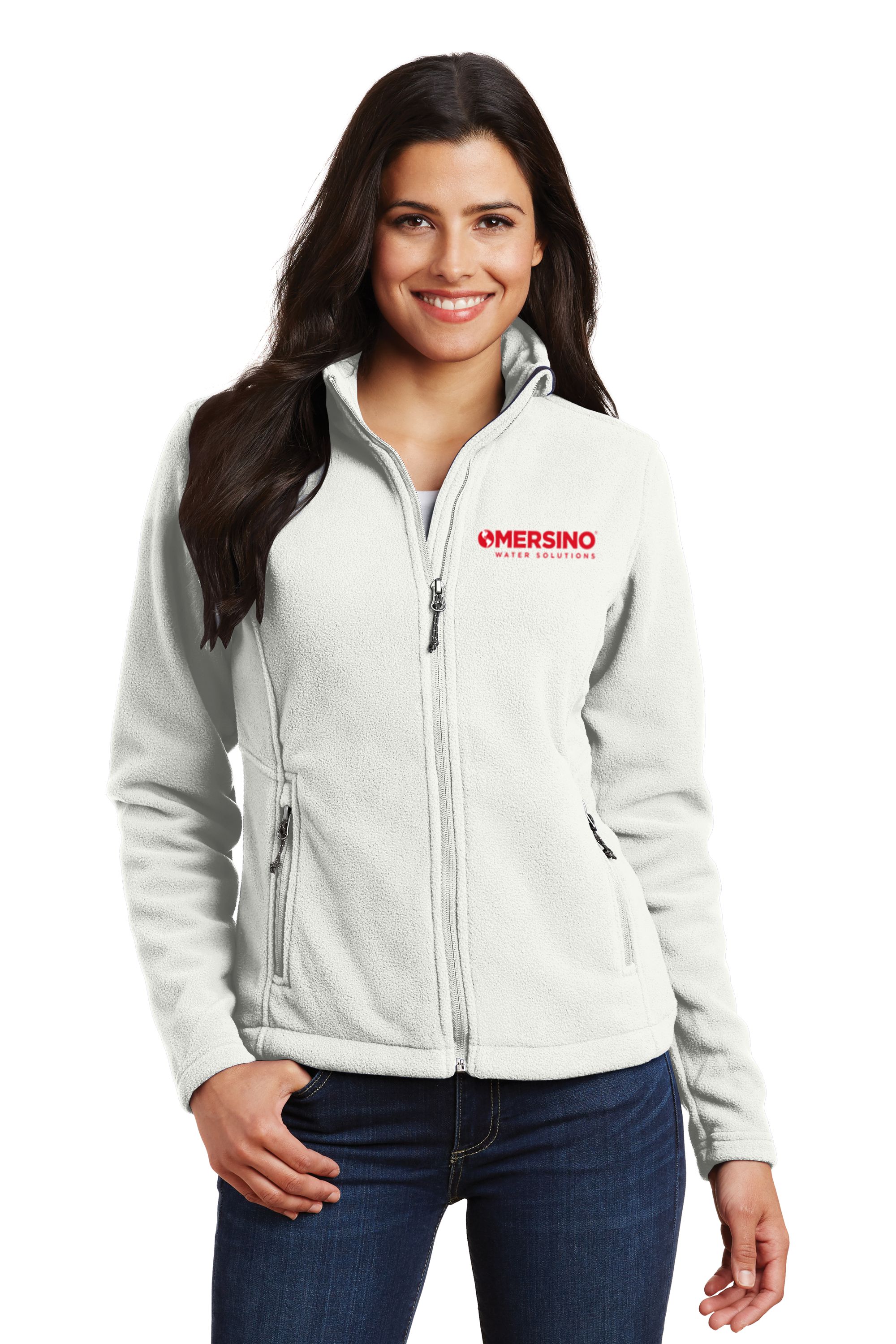 Mersino Ladies Fleece Full Zip Jacket