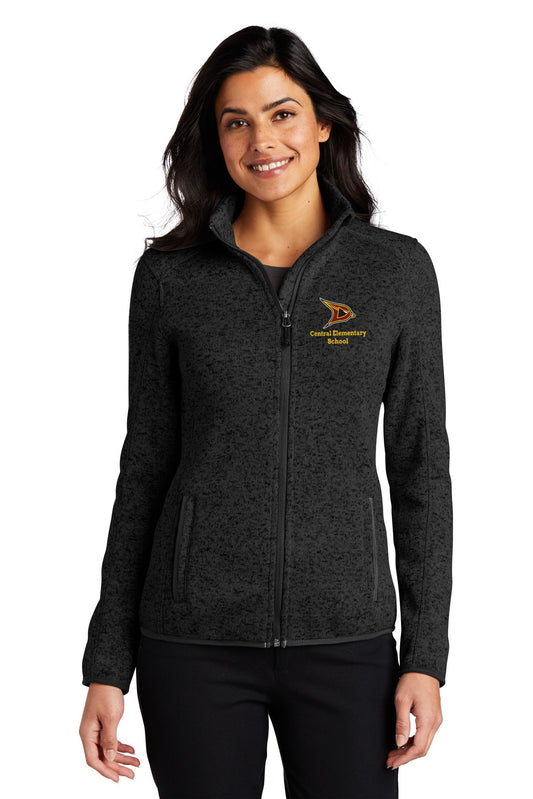 Central Elementary Ladies Sweater Fleece