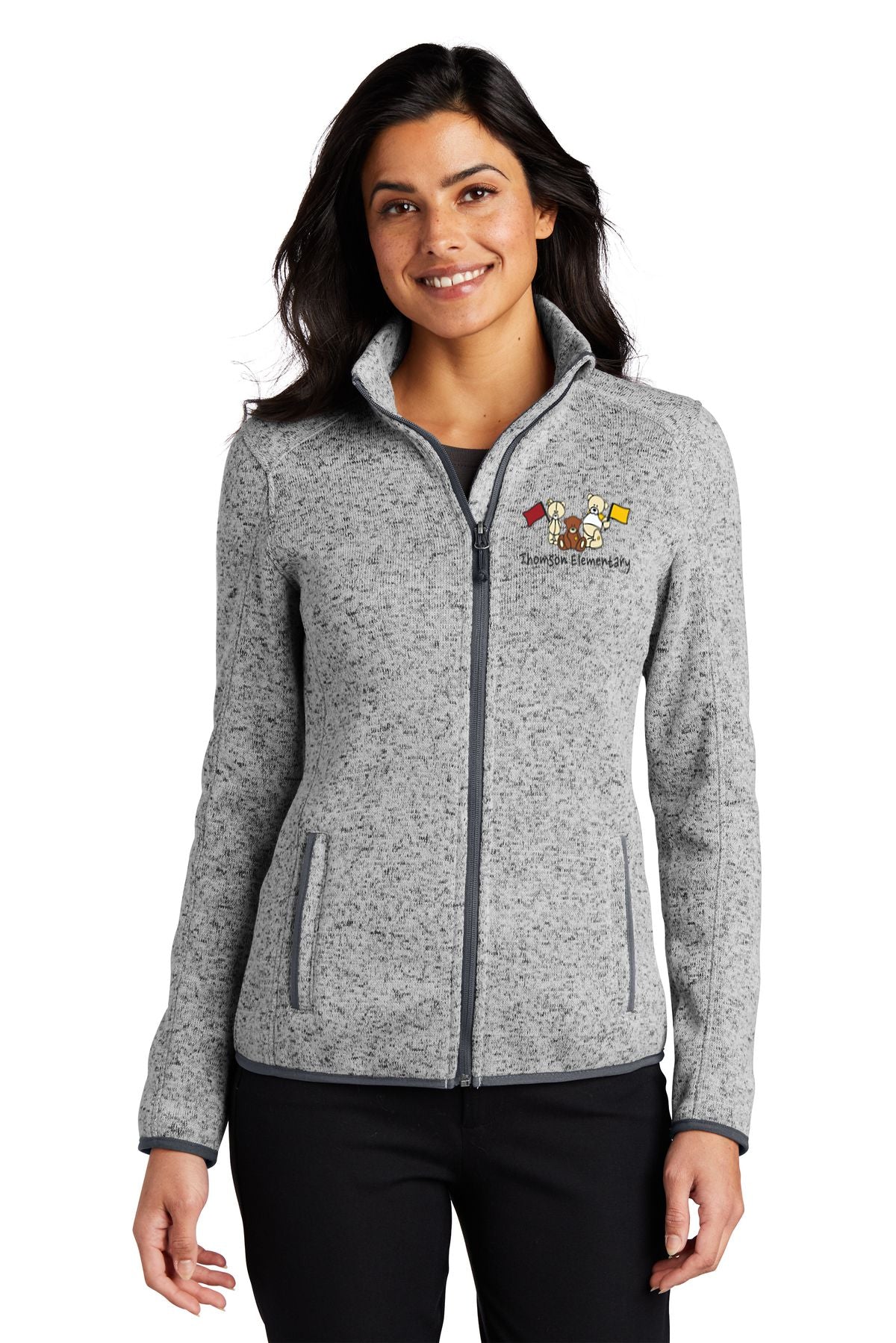 Thomson Elementary Ladies Sweater Fleece Jacket