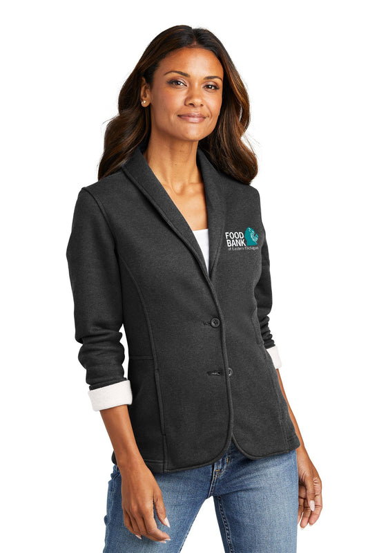 Food Bank of Eastern Michigan Port Authority® Women's Fleece Blazer