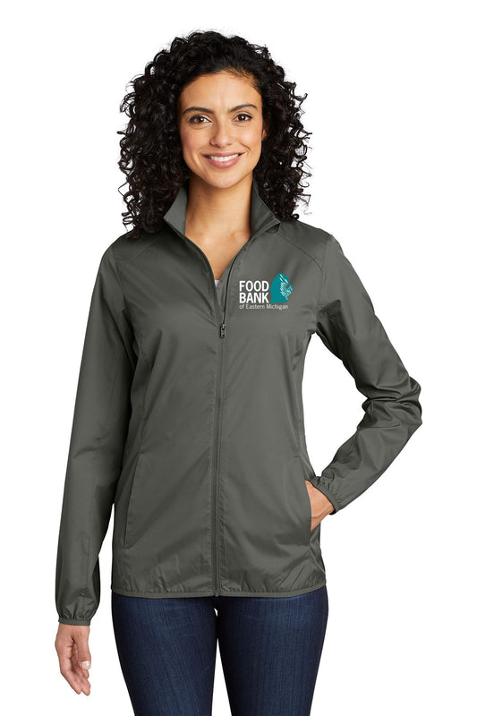 Food Bank of Eastern Michigan Ladies Zephyr Full-Zip Jacket