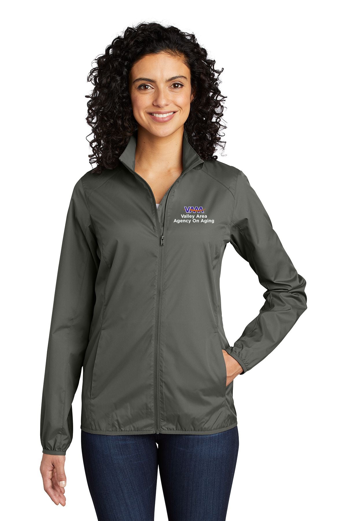 Valley Area Agency On Aging Ladies Zephyr Full-Zip Jacket