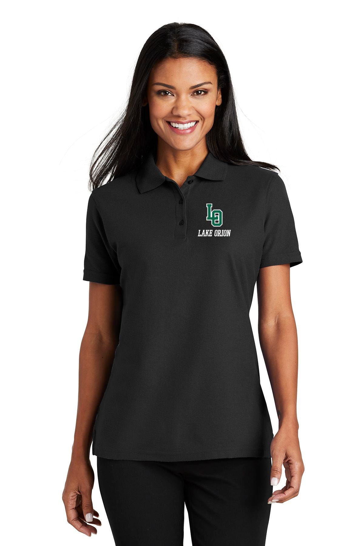 Lake Orion Ladies Stain-Release Polo