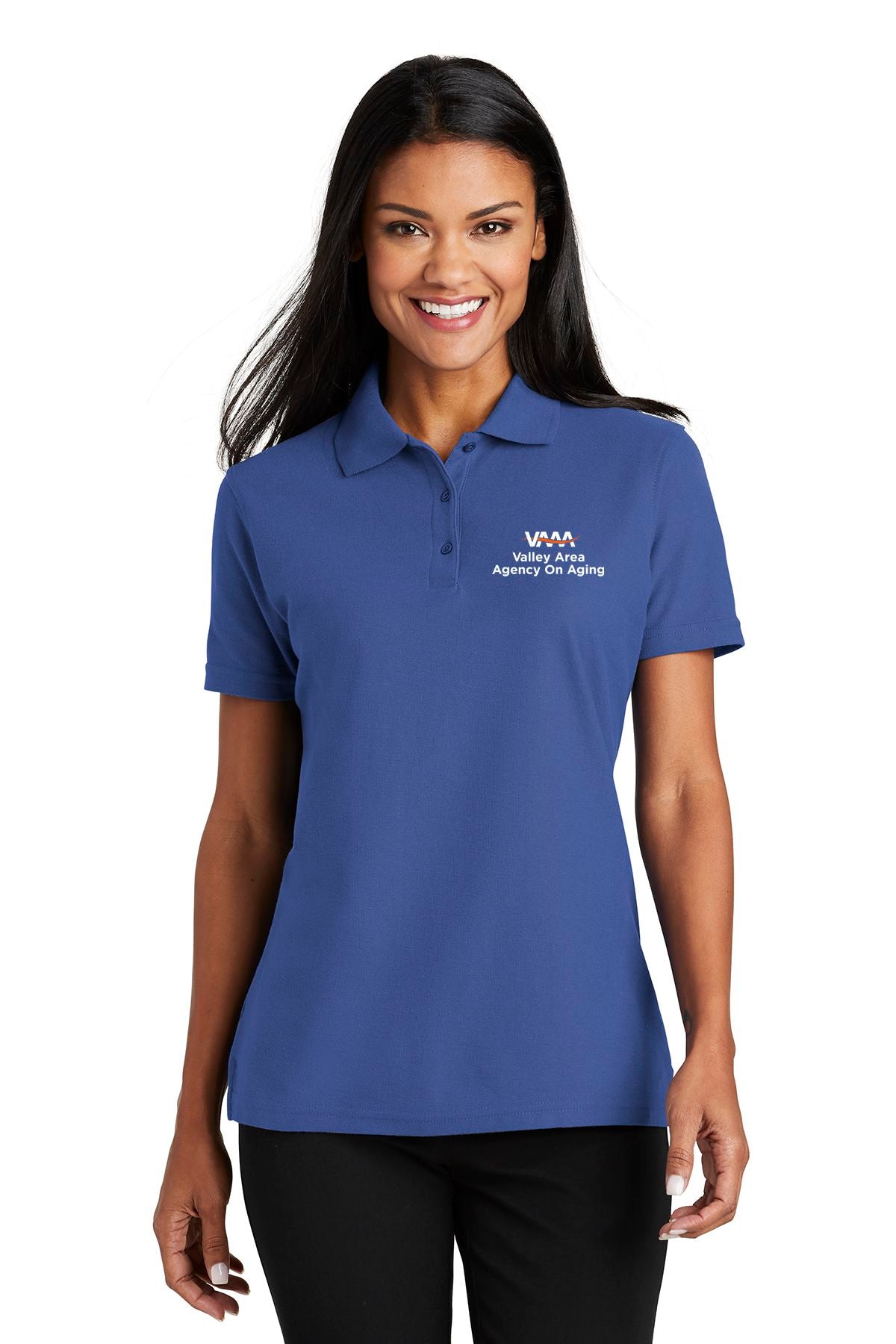 Valley Area Agency On Aging Ladies Stain-Release Polo
