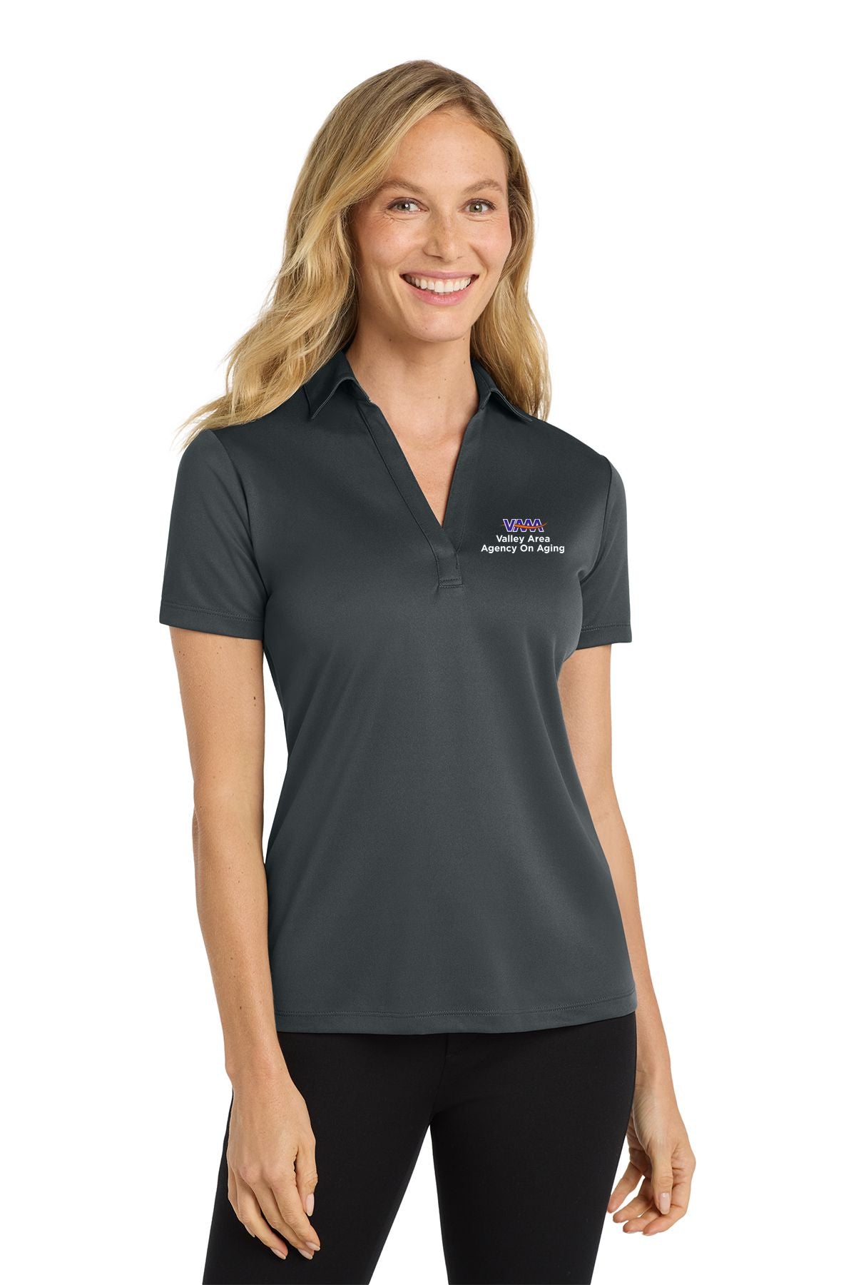 Valley Area Agency On Aging Silk Touch™ Ladies Performance Polo