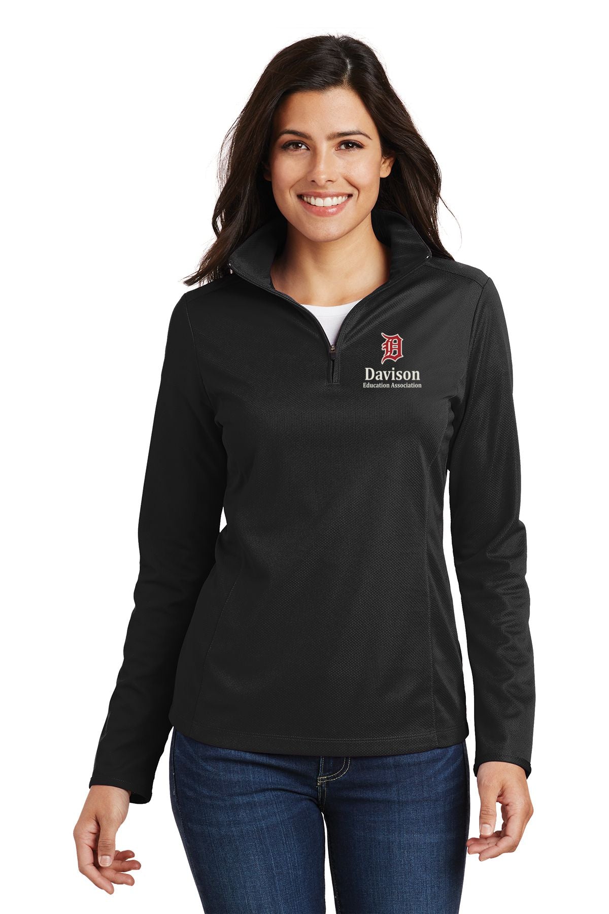 DEA Port Authority® Pinpoint Mesh 1/2-Zip