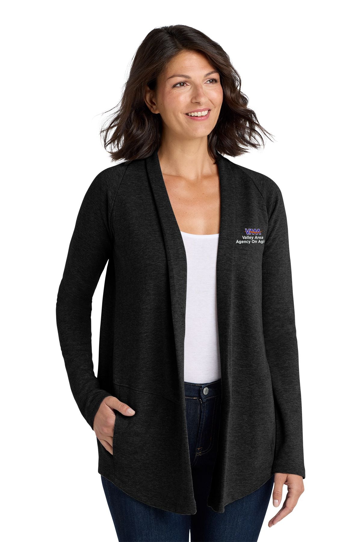 Valley Area Agency On Aging Port Authority® Women's Interlock Cardigan