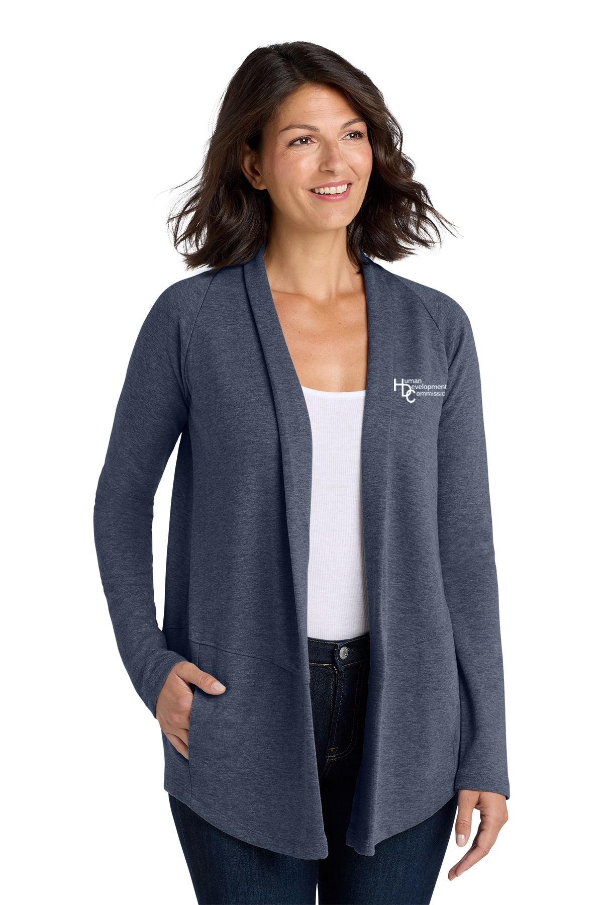Human Development Commission Port Authority® Women's Interlock Cardigan