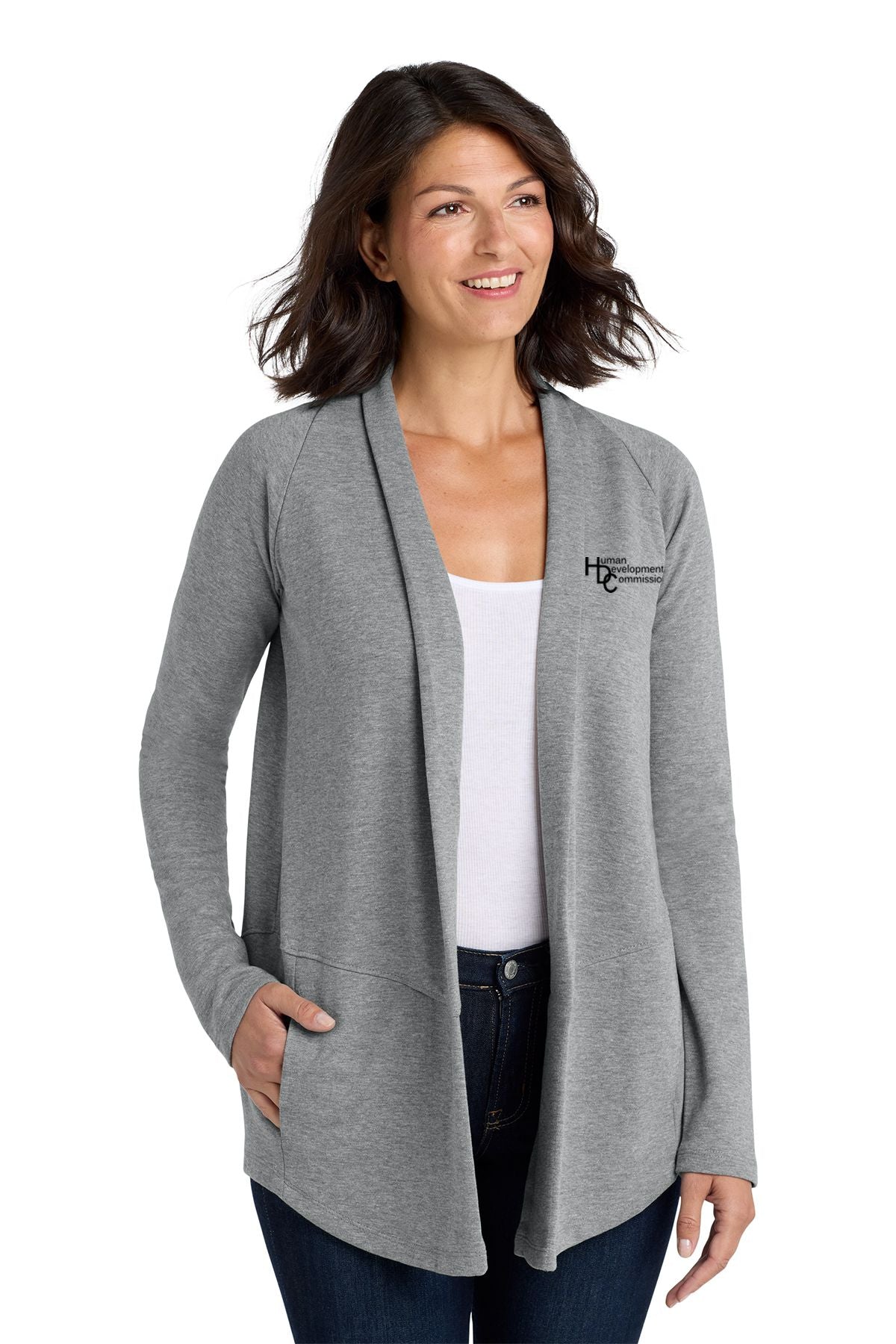 Human Development Commission Port Authority® Women's Interlock Cardigan